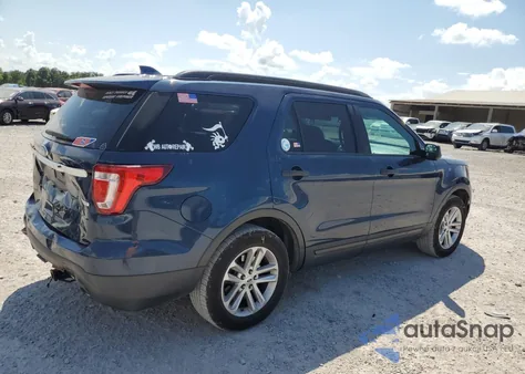 2017 Ford Explorer from USA, damaged, VIN 1FM5K7BH8HGC44702